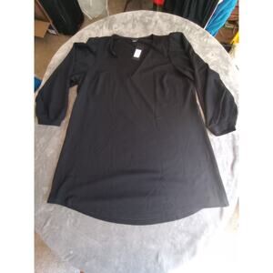 City Chic Womens Plus Size XL Catalina Dress  Black New With Tags